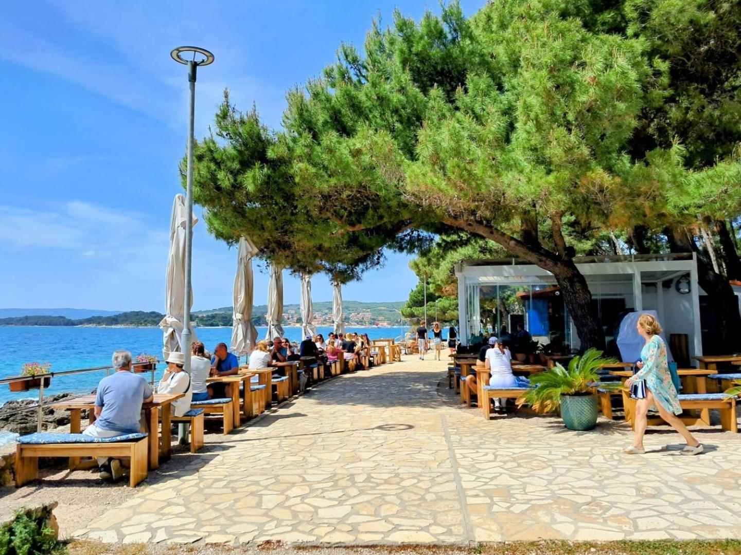 Cozy Apartment Rosmarin With A Sea View Krk Town Exterior foto