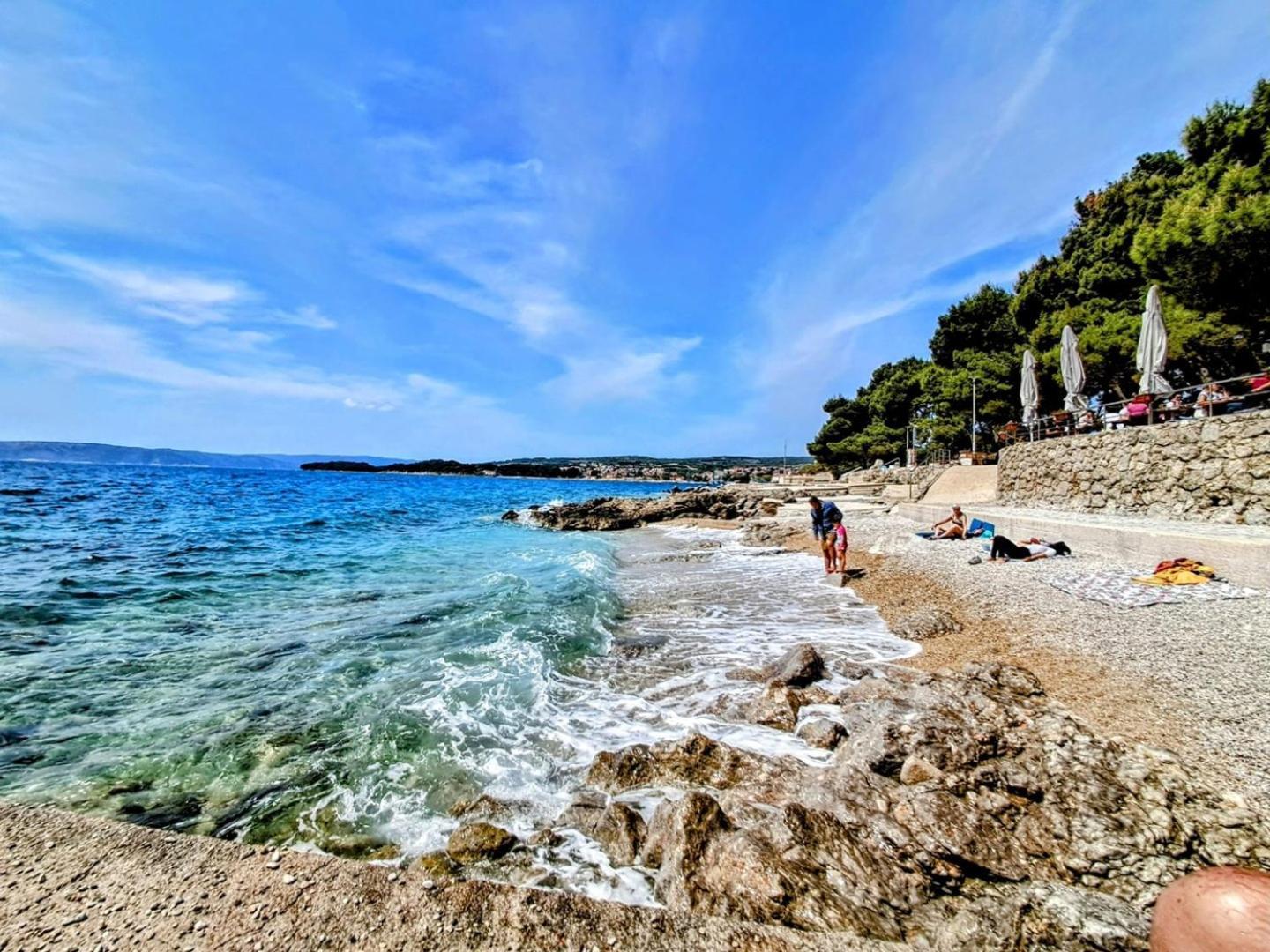 Cozy Apartment Rosmarin With A Sea View Krk Town Exterior foto
